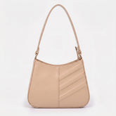 Elegant Shoulder Bag-Beige