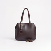 Minnie Shoulder Bag - Dark Brown