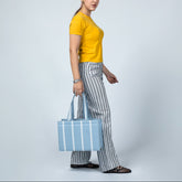 MiMi CANVAS TOTE 62 - Sky Blue