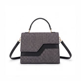 Echelon Line Handbag - Black