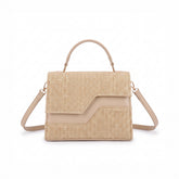 Echelon Line Handbag - Beige