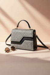 Echelon Line Handbag - Black