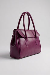 Office Tote - Red Wine (Magenta +Maroon)