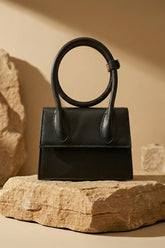 Jacqumues Handbag - Black