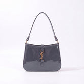 YSL Shiny crush handbag - Gray