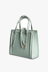 Classic Hazel Shoulder Bag - Cyan