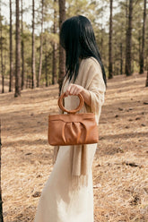 Terra Ring Handbag - Mustard