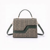 Echelon Line Handbag - Green