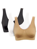 Air Bra - Stretchable Non Padded Bra - White