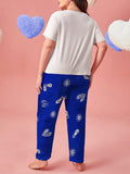 Printed Cotton PJ Set - N-3