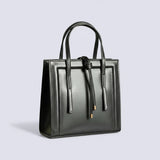 Classic Hazel Shoulder Bag - Black