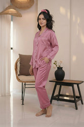Silk PJ Set - Pink