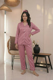 Silk PJ Set - Pink