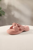 Knot Glam Slides - R 04 - Pink