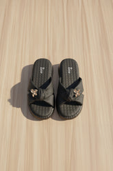 Knot Glam Slides - R 04 - Black