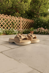 The Luxe Knot Slide - R 05 - Beige