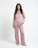 Silk PJ Set - Lilac