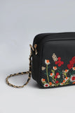 The Blosséra Charm Crossbody - Black