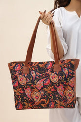 Side Rexine Canvas tote 16