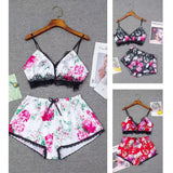 Floral Stain Cami Sets| 6069
