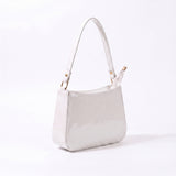 Shiny handbag - White