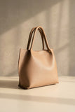 The Veloura Tote - Beige