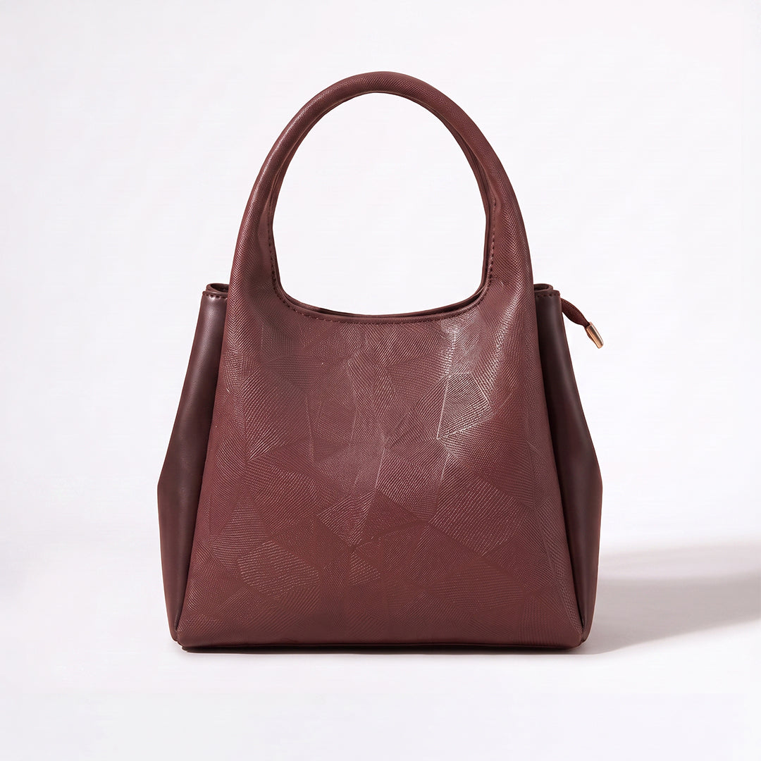 Bloom shoulder Bag - Dark Brown