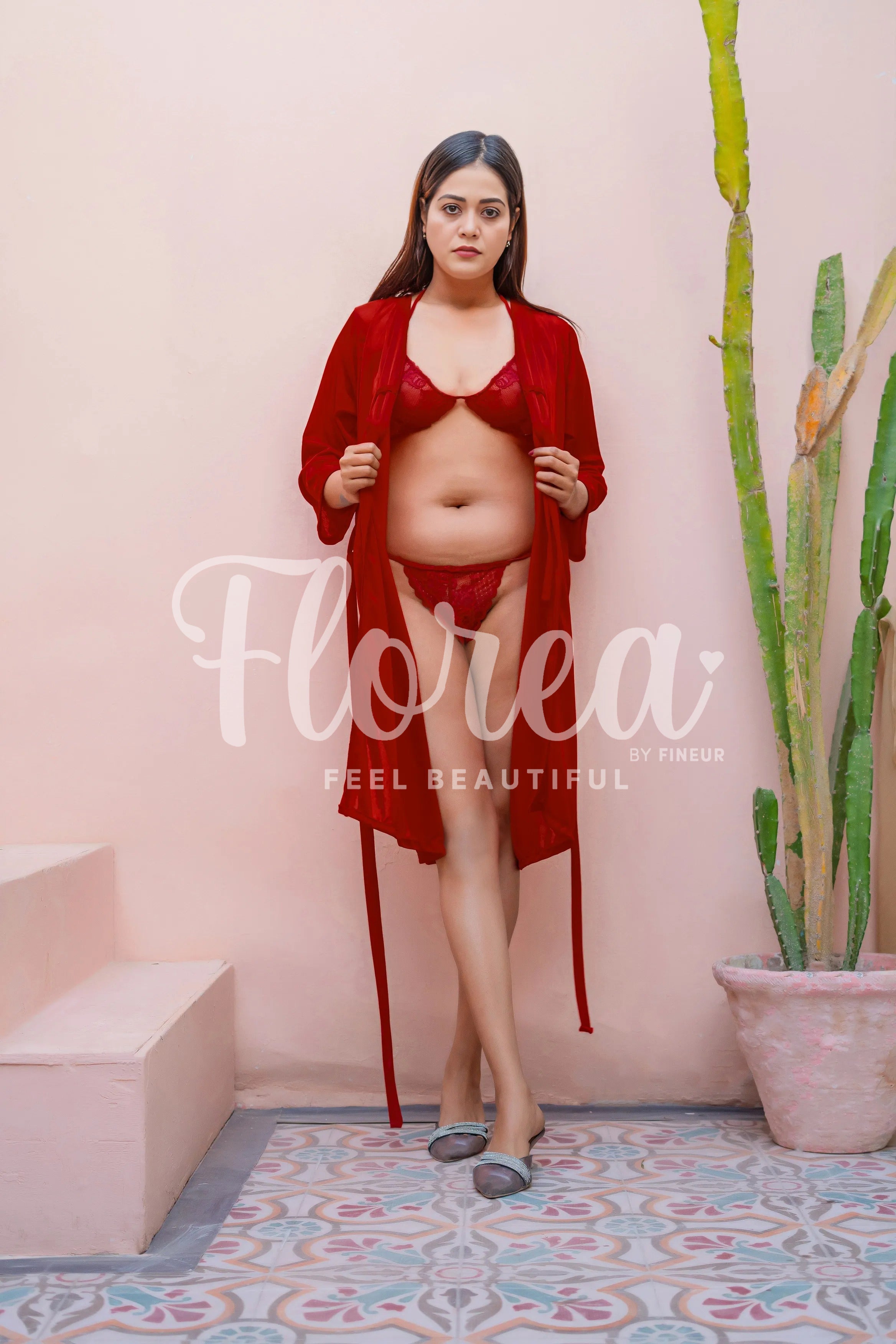 3 pcs Nighty Set - 014