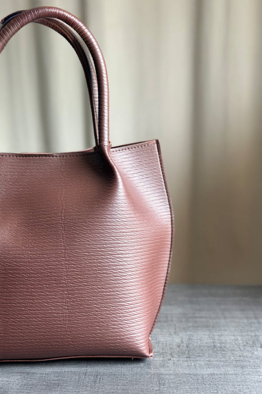 The Veloura Tote - Brown