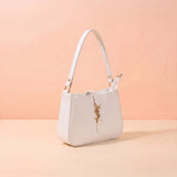 YSL Shiny crush handbag - White