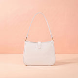 YSL Shiny crush handbag - White