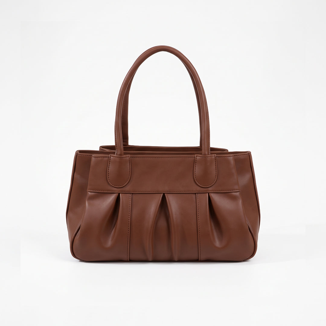 Glamour Shoulder Bag - Dark Brown