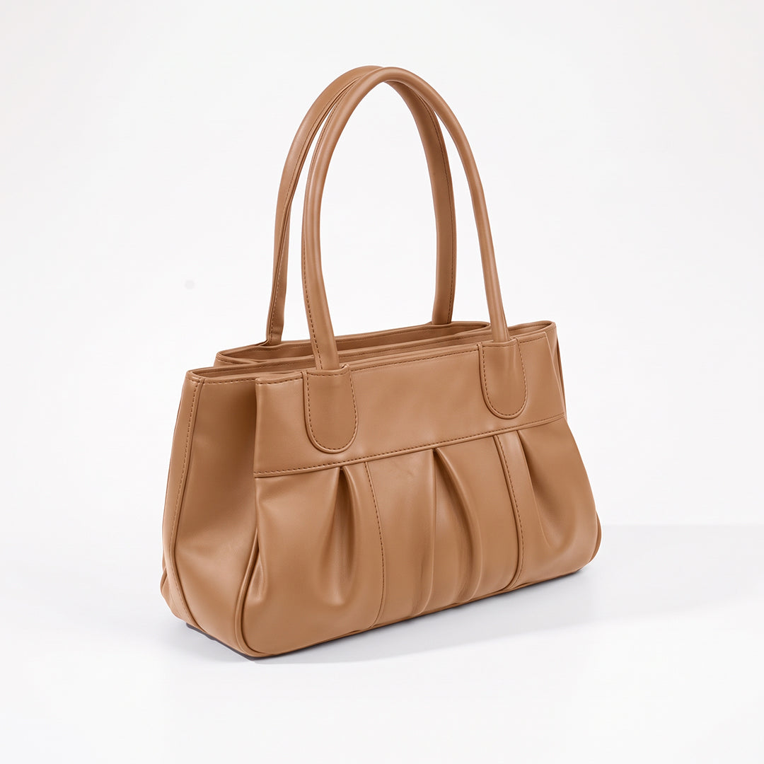 Glamour Shoulder Bag - Beige
