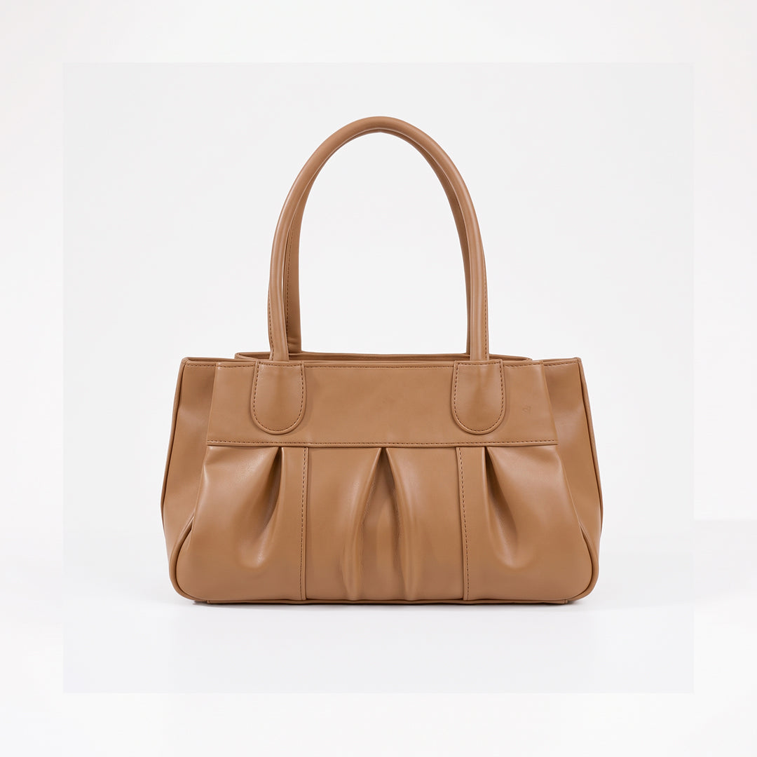 Glamour Shoulder Bag - Beige