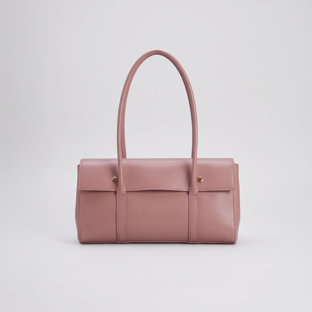 Atelier Flap Shoulder Bag - Soft Pink
