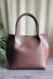 The Veloura Tote - Brown