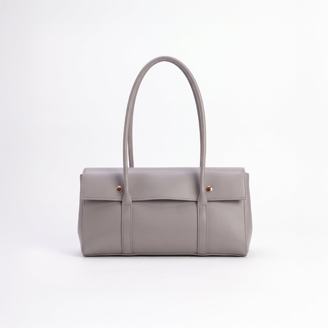 Atelier Flap Shoulder Bag - Gray