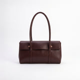 Atelier Flap Shoulder Bag - Dark Brown
