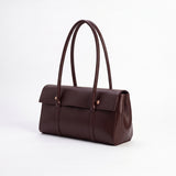 Atelier Flap Shoulder Bag - Dark Brown