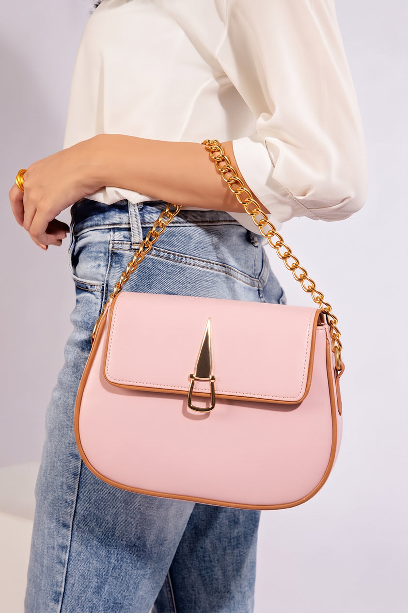 Glow Sling Handbag - Pink