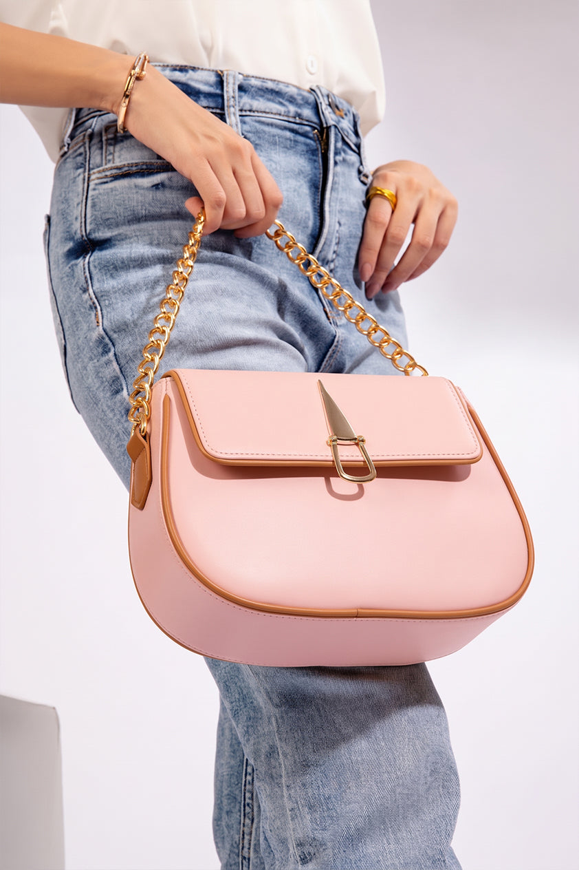 Glow Sling Handbag - Pink