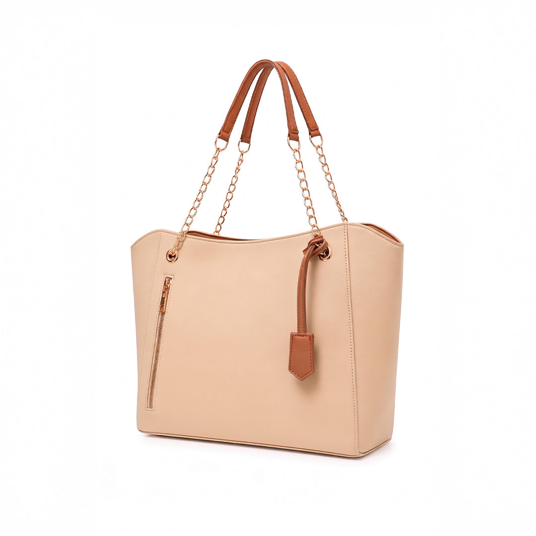 Fleur Tote - Beige