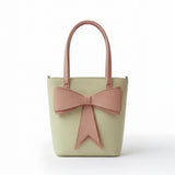 Classic Bow Tote - Beige