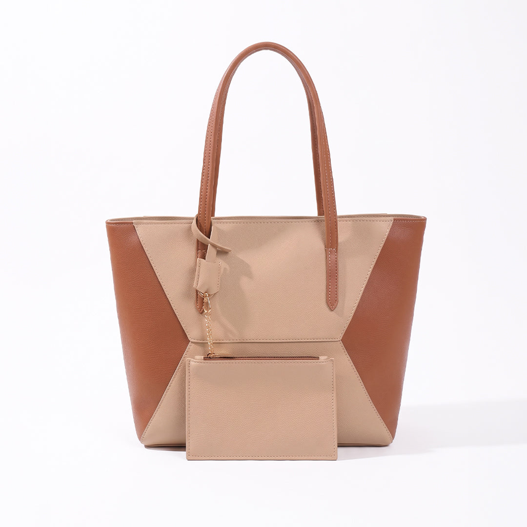 Boss Lady Tote - Brown