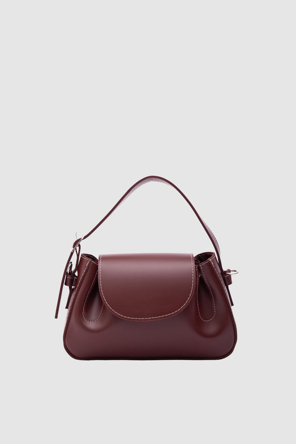 Amara Plum Shoulder Bag - Purple