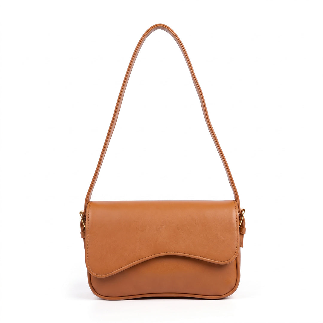 Lily Shoulder Bag - Caramel