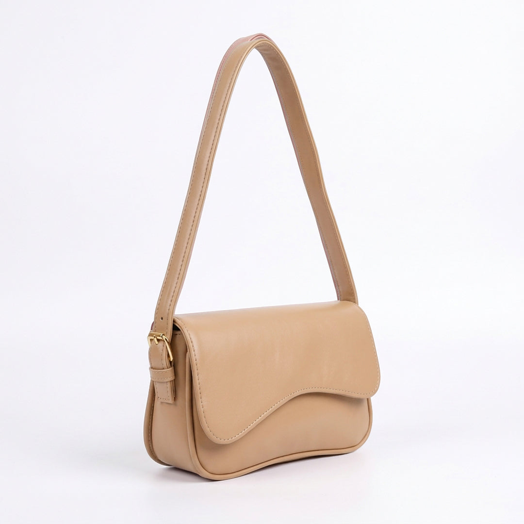 Lily Shoulder Bag - Beige