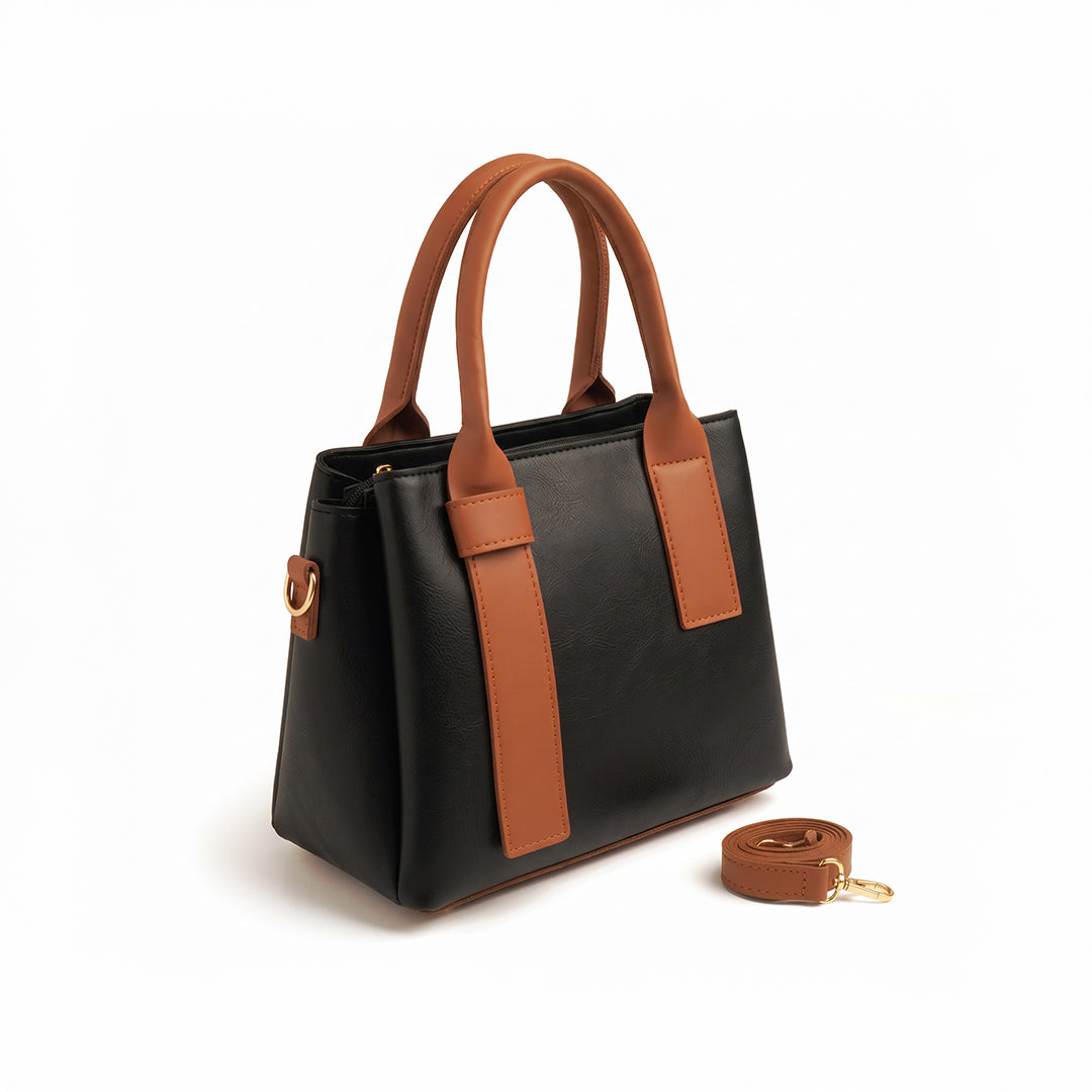 Orchid Shoulder Bag - Black