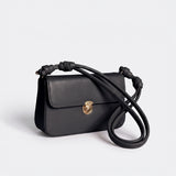 Velora Knot Shoulder Bag - Black