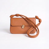 Velora Knot Shoulder Bag - Mustard